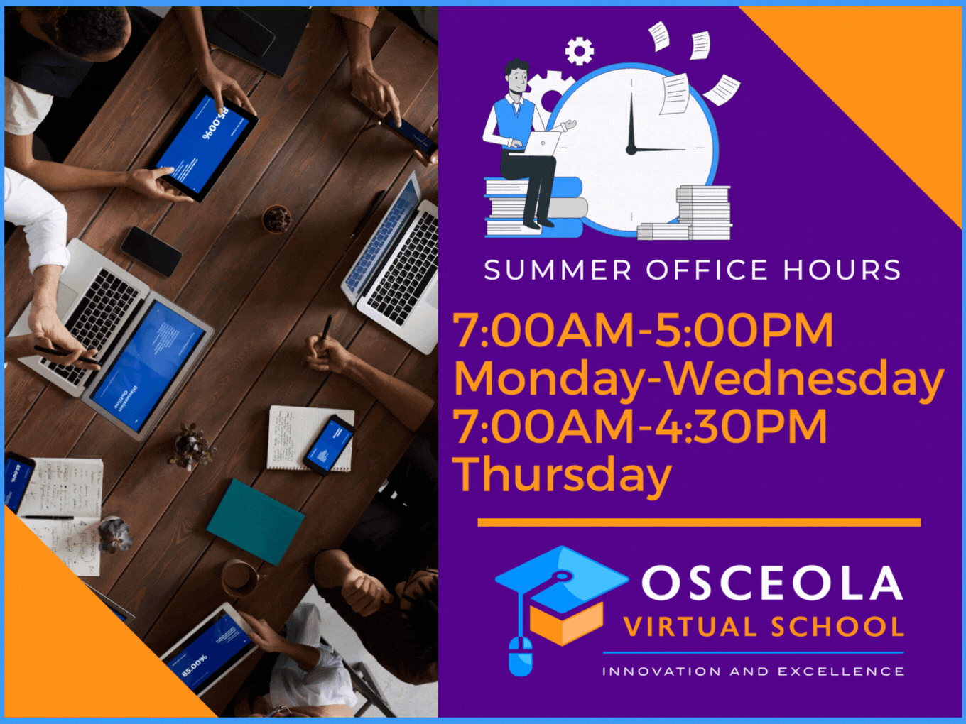 Summer Office Hours